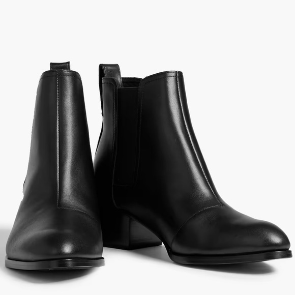 New in box RAG & BONE Walker Hazel Chelsea Boot 35/5 black leather - Picture 1 of 13